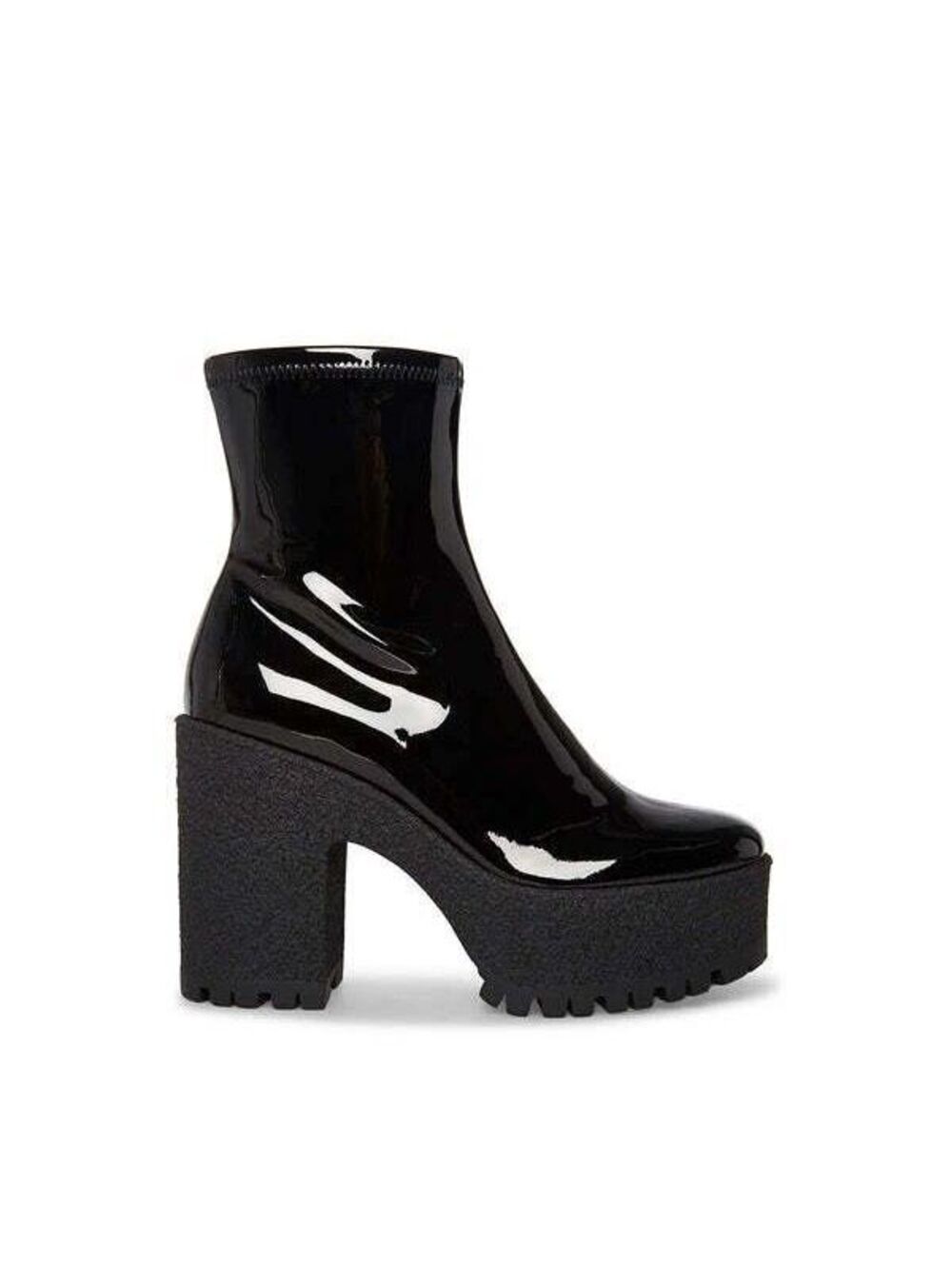 Steve Madden Outlast Patent Block Heel Boots Sz-9.5 ($169.95)
